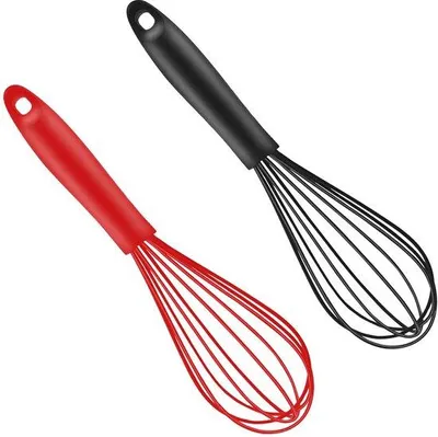 Obrázek produktu pro Sada silikonových šlehaček 27 cm, kuchyňské příslušenství pro pečení a šlehání