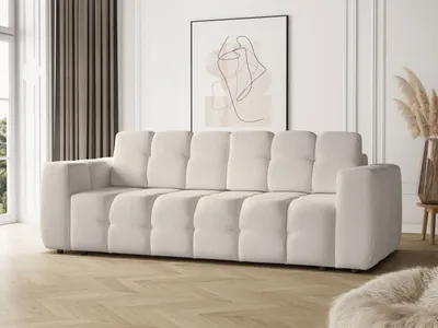 Produktbild von Sofa BONA 240cm - Couch mit Schlaffunktion & Bettkasten - Beige (Raven22)