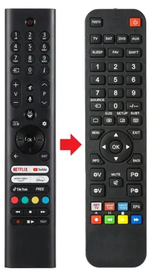 Produktbild von Fernbedienung passend für PANASONIC TB-43W60AEZ