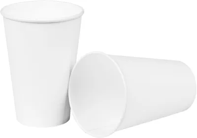 Produktbild von 50 Pappbecher, weiß, 0,2l, ca. 230g/m², mit PE-Beschichtung Einweg Becher