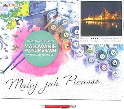 Zdjęcie produktu dla Malowan.po numer.Gdańsk Motława 1005983 59833