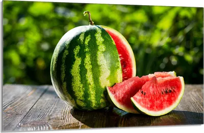 Produktbild von Glas-Herdplattenschutz 80x52 Wassermelone