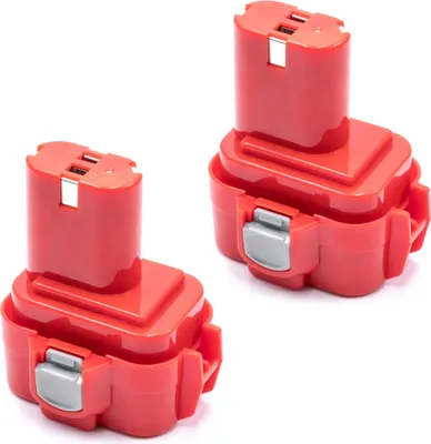 Produktbild von vhbw 2x Akku kompatibel mit Makita 6221D, 6202D, 6202DW, 6014DW, 6200D, 6221DW, 6201DW, 6201DWH, 6200DW, 6201D Werkzeug (3000 mAh, NiMH, 9,6 V)