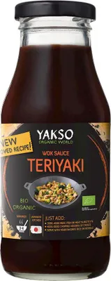 SOS SOJOWY SŁODKI TERIYAKI DO WOKA BIO 240 ml - YAKSO