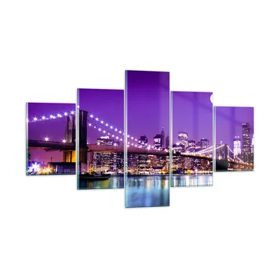 Produktbild von Bilder auf glas - Amerika wohnung architektur - 125x70cm - Glasbilder - Wandbilder - Kunstdruck - zum Aufhängen bereit - Wanddekoration aus Glas - Glas Bilder - Wandbild auf Glas - GEA125x70-2443