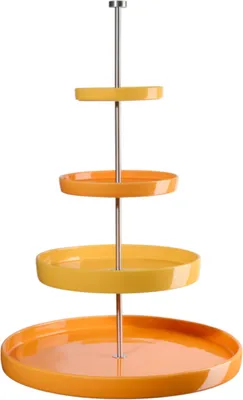 Produktbild von Etagere, 4-stufig, orange smoothie