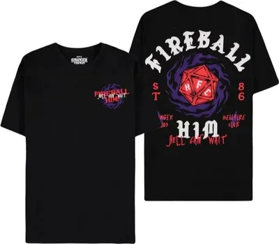 Obrázok produktu pre Tričko Stranger Things - Fireball Him (veľkosť M)