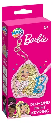 Produktbild von Eine kreative Bastelgruppe stellt Ihren eigenen Barbie-Schlüsselanhänger mit Diamantmalerei her