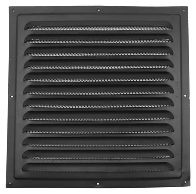 Imagen del producto de Rejilla de ventilación de acero inoxidable, 300x300 mm, resistente a la intemperie y con protección contra insectos