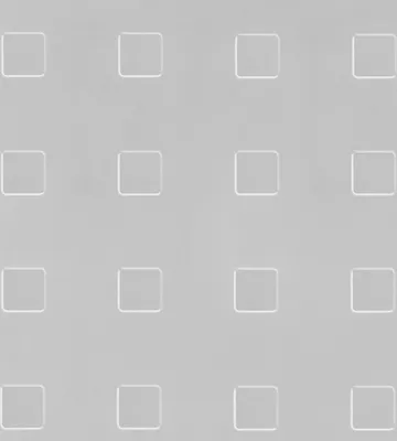 Immagine prodotto di Alberts 466480 Lastra strutturata, goffratura quadrata, alluminio, anodizzato argento, 250 x 500 x 1 mm