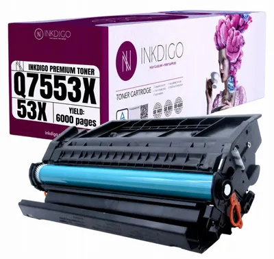 Produktbild von Inkdigo Toner Q7553X für HP LaserJet M2727NF MFP, M2727NFS MFP, P2011, P2011n – Schwarz, 6000 Seiten,, KI-generiertes Bild