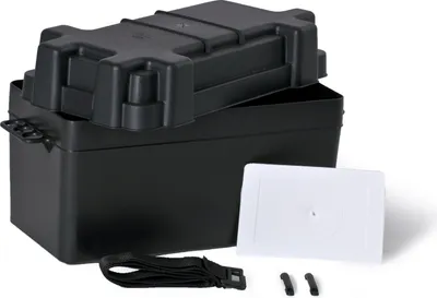 Produktbild von Batteriebox bis 120 Amp mit Deckel mit Befestigungsbügeln