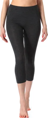 Produktbild von Merry Style Damen Leggings Fitnesshose 3/4 aus Viskose MS10-220 (Dunkelmelange, L)