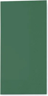 Produktbild von 250x Servietten 33 x 33 cm 1/8 -Falz 3-lagig dunkelgrün
