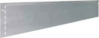 Obrázok produktu pre Okraje trávnika, kovové, pozinkované, valcovaný horný okraj, 118 cm, 8 ks