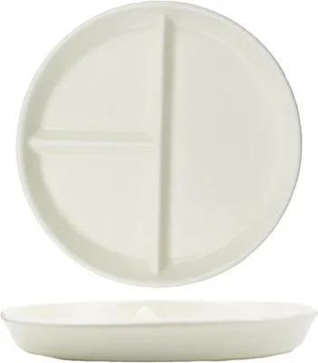 Immagine prodotto di Piani da tavolo in Vetroceramica - Piatti divisori - Piano da tavolo in Vetroceramica per la sala da pranzo - Piatti divisori per i pasti - Banchetti - Spuntini - Insalate - Dessert
