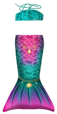 Immagine prodotto di Set da nuoto per bambini Kuaki Sirena Star XS - pinne colorate