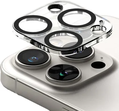 Produktbild von Ringke Kamera-Displayschutz für iPhone 16 Pro/ 16 Pro Max, 2 Stk.