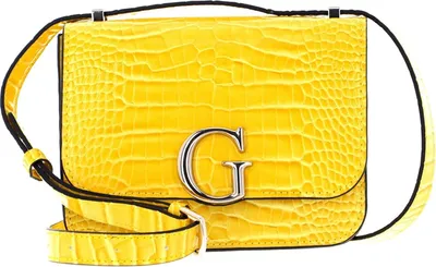Image de Guess Shoulder Bag Corily Convertible Xbody Flap coconut yellow BS21GU15 CG799178