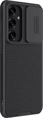 Produktbild von Nillkin CamShield Pro Case für Samsung S25+ mit Kameraabdeckung - Schwarz