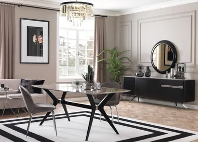 Produktbild von Luxus Loft Esstisch Design Tisch Möbel Esszimmer Tische Einrichtung Möbel