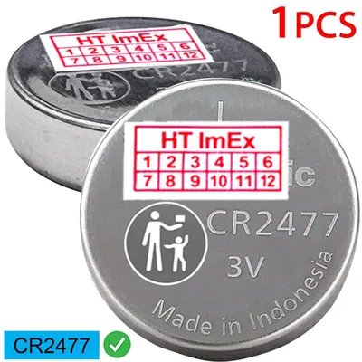 Produktbild von Kompatibel mit Panasonic CR 2477 Knopfbatterie 3V 1000 mAh Lithium batterie