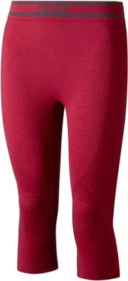 Produktbild von Lenz Merino 6.0 3/4 Baselayer-hose Rot M Frau Rot M