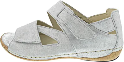 Produktbild von Waldläufer Heliett Sandale Silber in Gr. 42.5