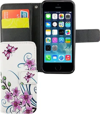 Produktbild von Handyhülle Tasche für Handy Apple iPhone 5 / 5s / SE Lotusblume