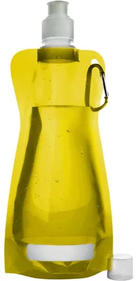 Produktbild von Wasserflasche/Getrankeflasche faltbar - gelb - Kunststoff - 420 ml