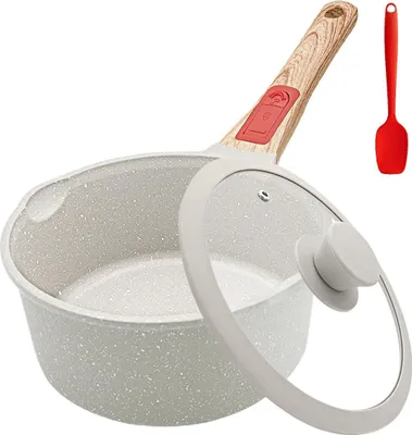 Produktbild von Stielpan 20 cm mit Deckel und Antihaftbeschichtung - Spülmaschinenfest und Ofenfest