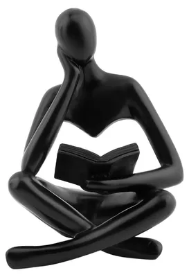 Image de Omgoods - Sculpture abstraite en résine, idéale pour la décoration intérieure