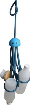 Produktbild von Formverket Shampoohalter Octopus blau