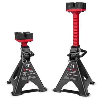 Zdjęcie produktu dla Kobyłki samochodowe MAPOWER podpory pod próg 290-450 mm 3T