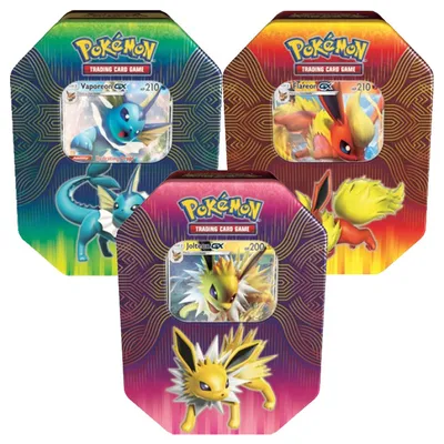 Produktbild von Pokemon Elemental Power Tins: Flareon GX Tin