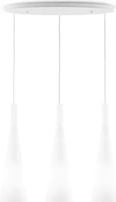Obrázok produktu pre Ideal Lux MILK SP3, 3 žiaroviek, E27, IP20, Biela