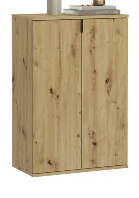 Produktbild von Schuhschrank "Line-Up" Eiche Mehrzweckschrank 61 x 99 cm
