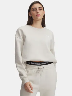 Immagine prodotto di Felpa da donna Under Armour UA Icon Fleece con scollo rotondo (taglia unica) XS