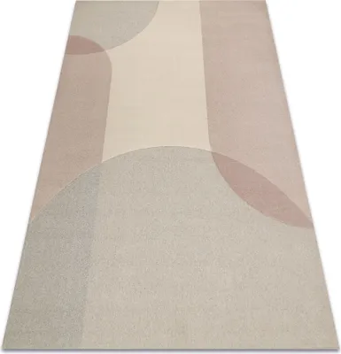 Produktbild von FLUX 461.7.AE200 Wollteppich OSTA - Geometrisch, Strukturell, Loft beige / rosa beige 240x340 cm