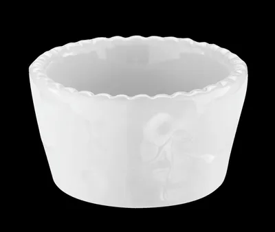 Productafbeelding van Utensili Cucina Paderno Souffleförmchen 9 cm Porzellan gerippt 44390-09