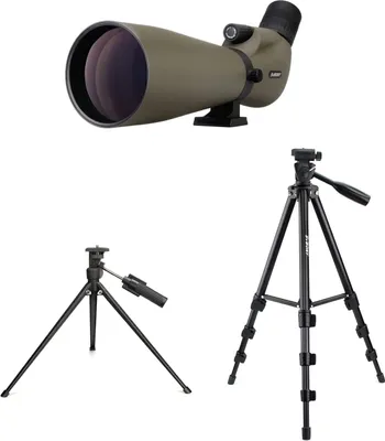 Produktbild von Svbony SV401 ďalekohľad, 20-60x80 ďalekohľad so statívom, vodotesná optika FMC 45° ďalekohľad pre športových strelcov, pozorovanie vtákov doma alebo vonku
