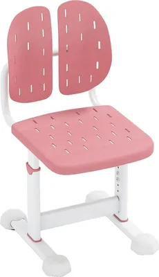Immagine prodotto di Sedia da scrivania regolabile per bambini con doppio schienale, rosa