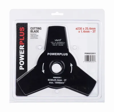Obrázek produktu pro POWERPLUS POWACG3011 - Žací nůž pro křovinořezy 230mm