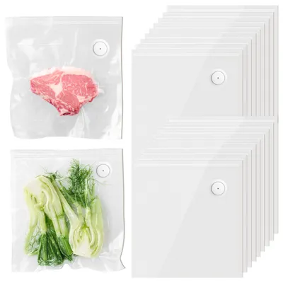 Vakuumbeutel 20 Stück 26x28 cm BPA-frei für Lebensmittel