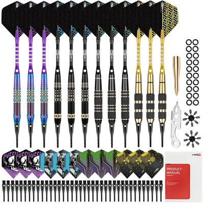 Obrázek produktu pro Sada kvalitních šipek pro dart s příslušenstvím