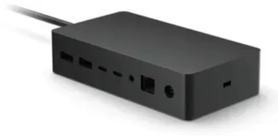Zdjęcie produktu dla Microsoft Surface Dock 2, Microsoft, Surface Pro (5th Gen) Surface Pro (5th Gen) with LTE Advanced Surface Laptop (1st Gen) Surface Pro..., Czarny