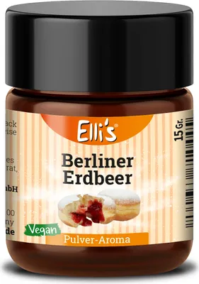 Produktbild von Erdbeer Berliner - Ellis Pulveraromen