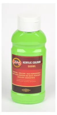 Obrázok produktu pre KOH-I-NOOR 0162750051LP Akrylová farba 500 Light Green 500 ml 1 ks