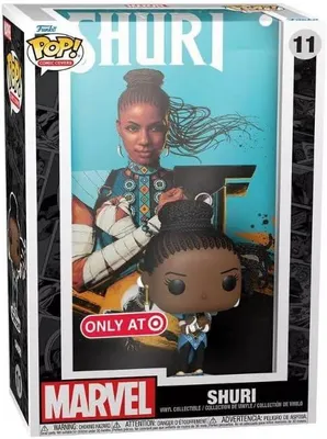 Image de Funko Pop! Couverture de bande dessinée : Marvel - Black Panther - Shuri