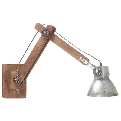 Immagine prodotto di Applique stile industriale argento rotondo E27